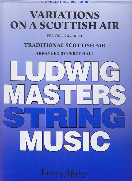 Variations on a Scottish Air (4Vn) (Masters Music)
