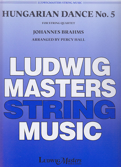 Brahms, Hungarian Dance No. 5 (Quartet) (Masters Music)