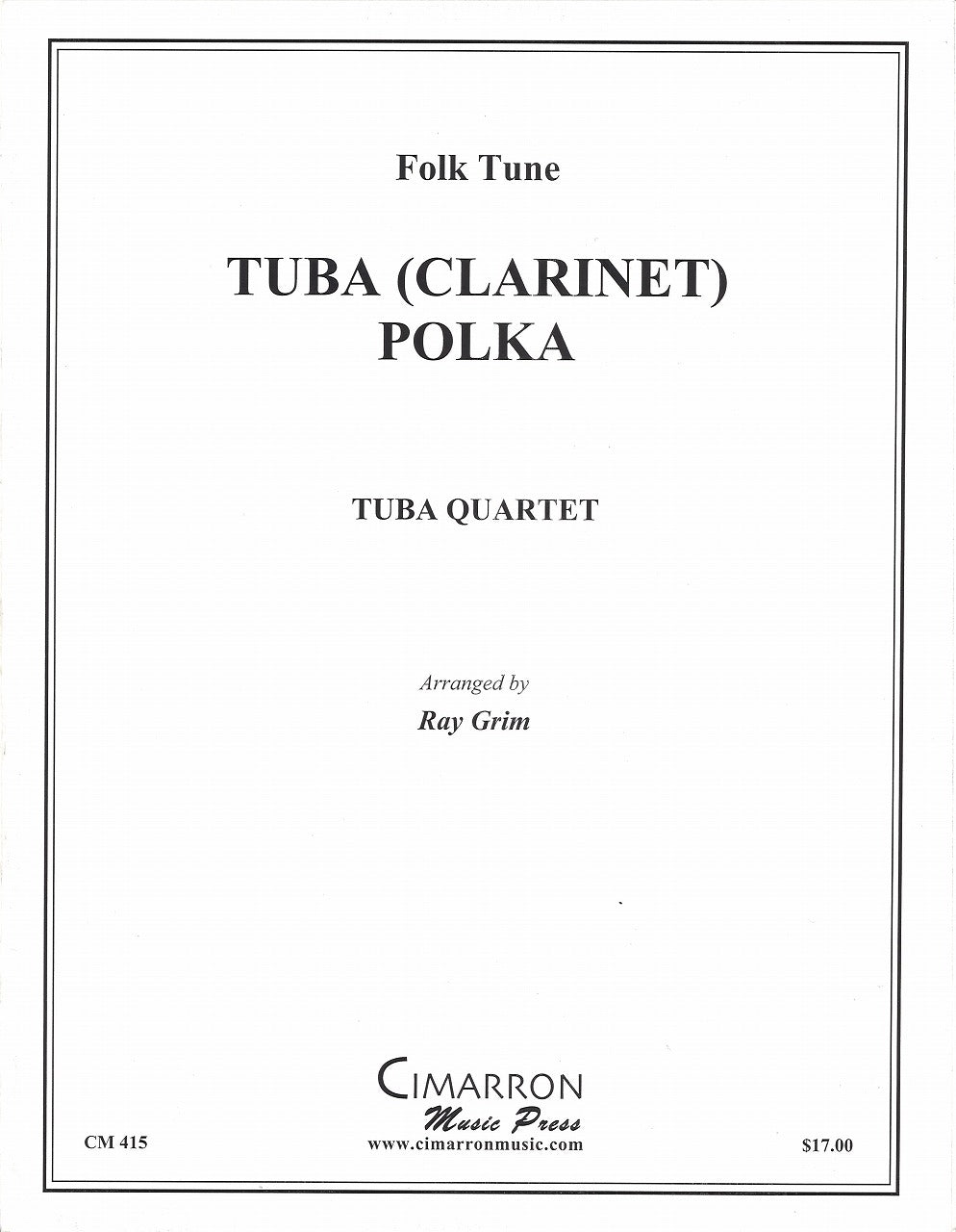 Grim,R.(arr.), Clarinet Polka (Cimarron Music Press)