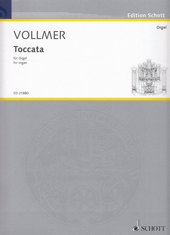 Vollmer, Toccata (2011) (Schott)