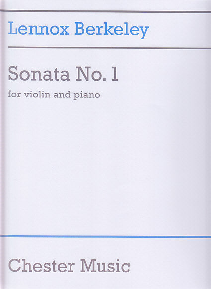 Berkeley, Sonata No. 1 (1931) (Chester)
