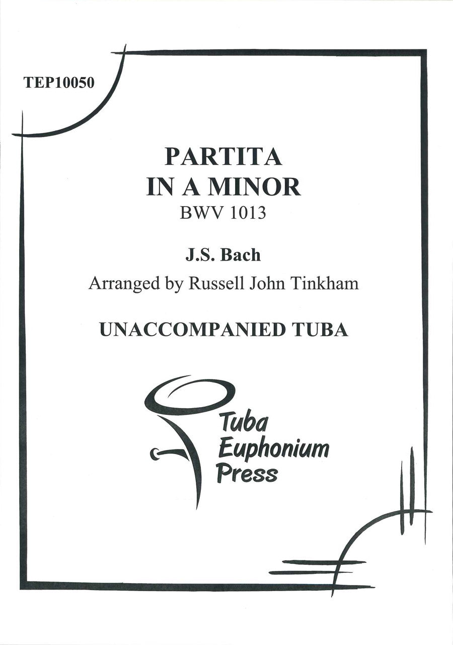 Bach, Partita in a BWV 1013 (Tuba-Euphonium Press)