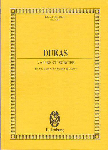 Dukas, Apprenti sorcier (Eulenburg)
