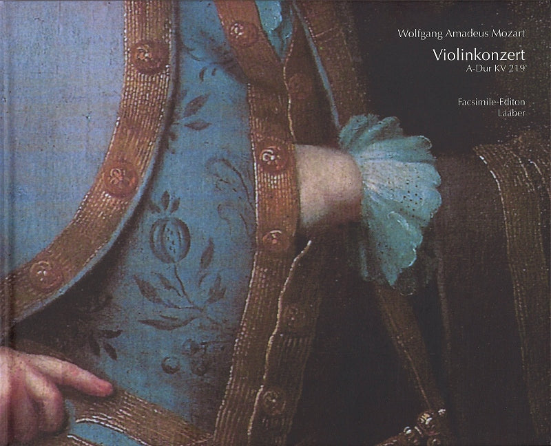 Mozart, Violinkonzert KV 219 (Facs.) (Laaber-Verlag)