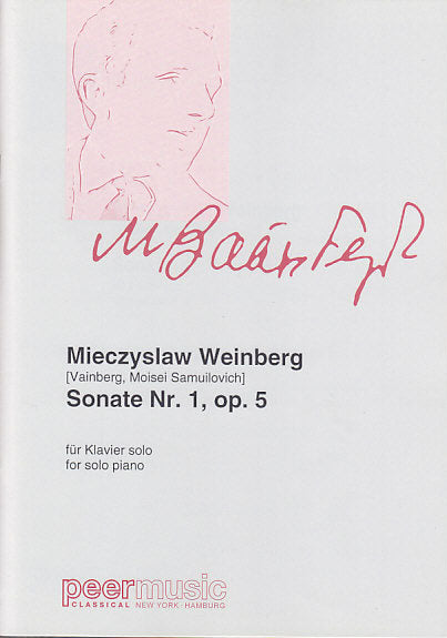 Weinberg, Sonate Nr. 1 op. 5 (Peermusic)