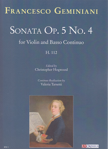 Geminiani, Sonata op. 5/4 in D H 112 (Ut Orpheus)