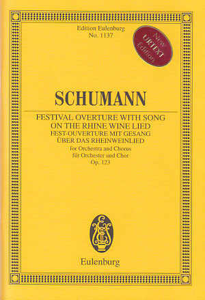 Schumann, Ov op.123 Fest-Ouverture (Eulenburg)