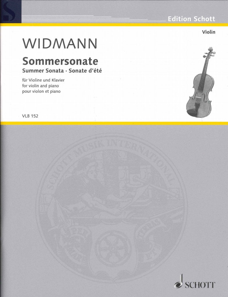 Widmann, Sommersonate (Schott)