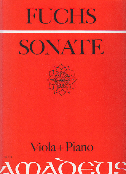 Fuchs, Sonata op. 86 in d (Pauler) (Amadeus Verlag)