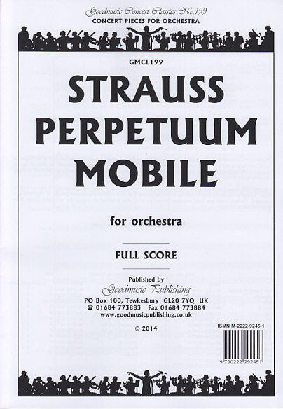 Strauss,J., Perpetuum Mobile (Full Score (Goodmusic Pub.)