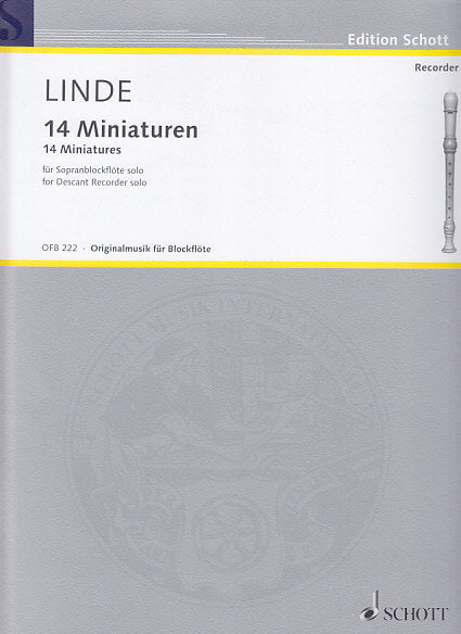 Linde, 14 Miniaturen (SRec) (Schott)