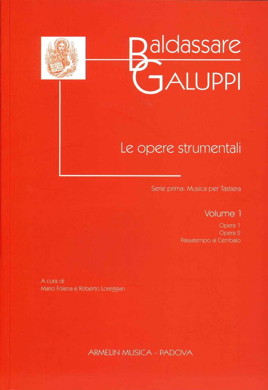 Galuppi, Opere ostrumentali 1/1 (Armelin Musica)