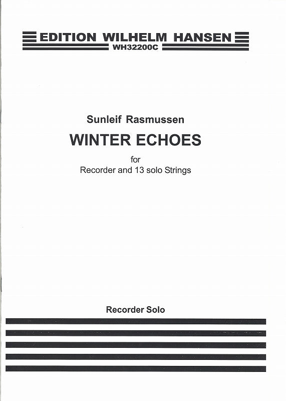 Rasmussen, Winter Echoes (Recorder part) (W.Hansen)
