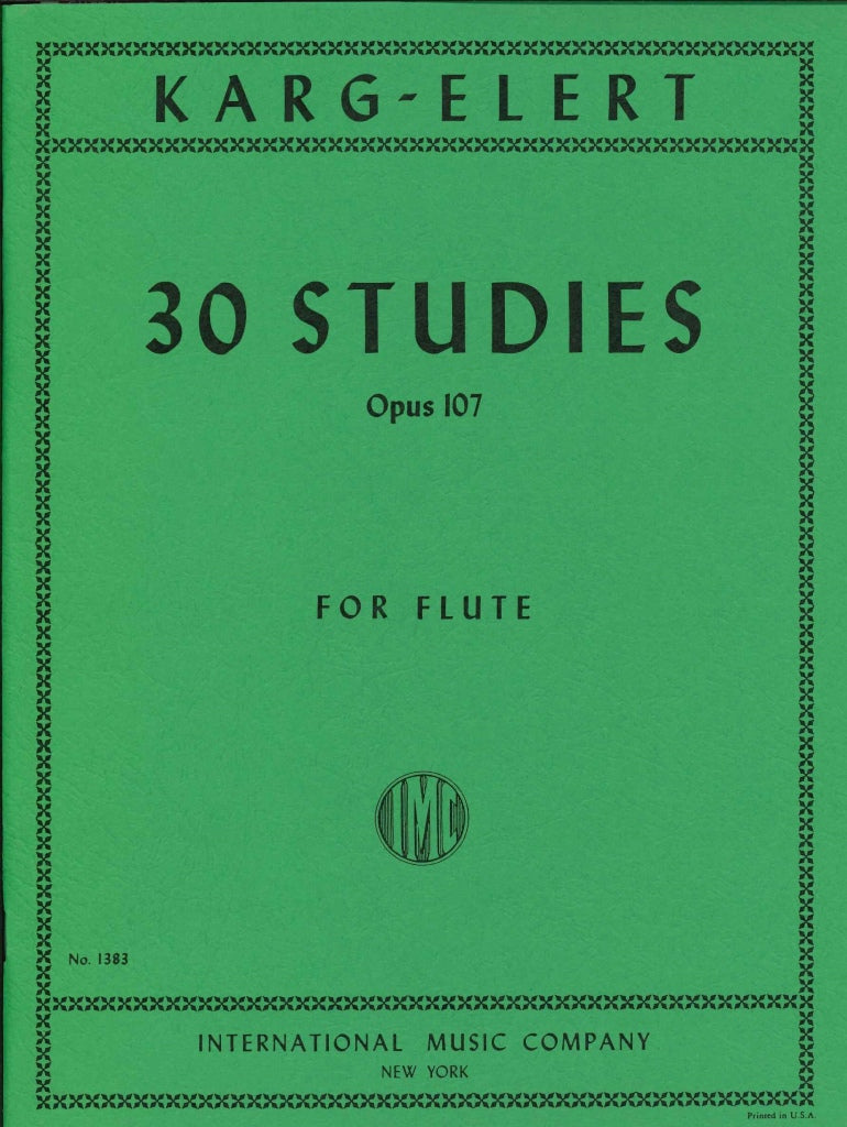 Karg-Elert, Studies (Caprices) op. 107 (IMC)