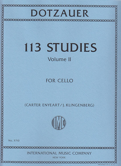 Dotzauer, 113 Studies, 2 (IMC)