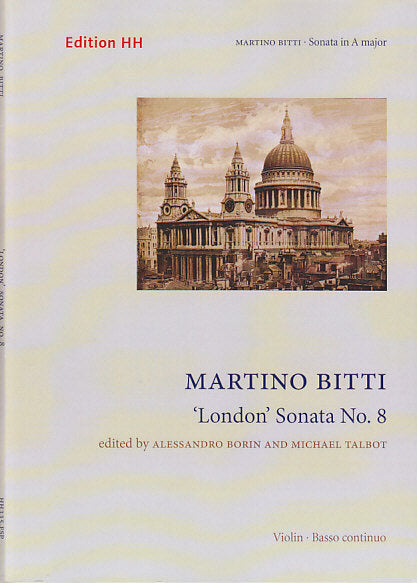 Bitti, London Sonata No. 8 in A (Edition HH)
