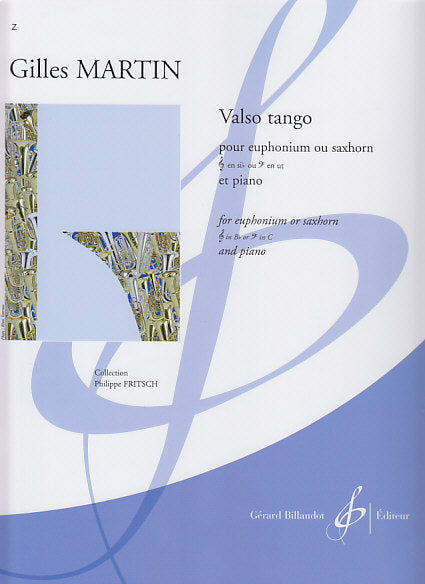 Martin,G., Valso tango (Euph,Pf) (Billaudot)