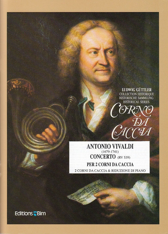 Vivaldi, Concerto in F RV 539 (2Hn,Kbd) (Bim)