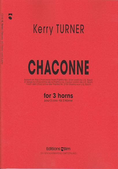 Turner,K., Chaconne (Bim)