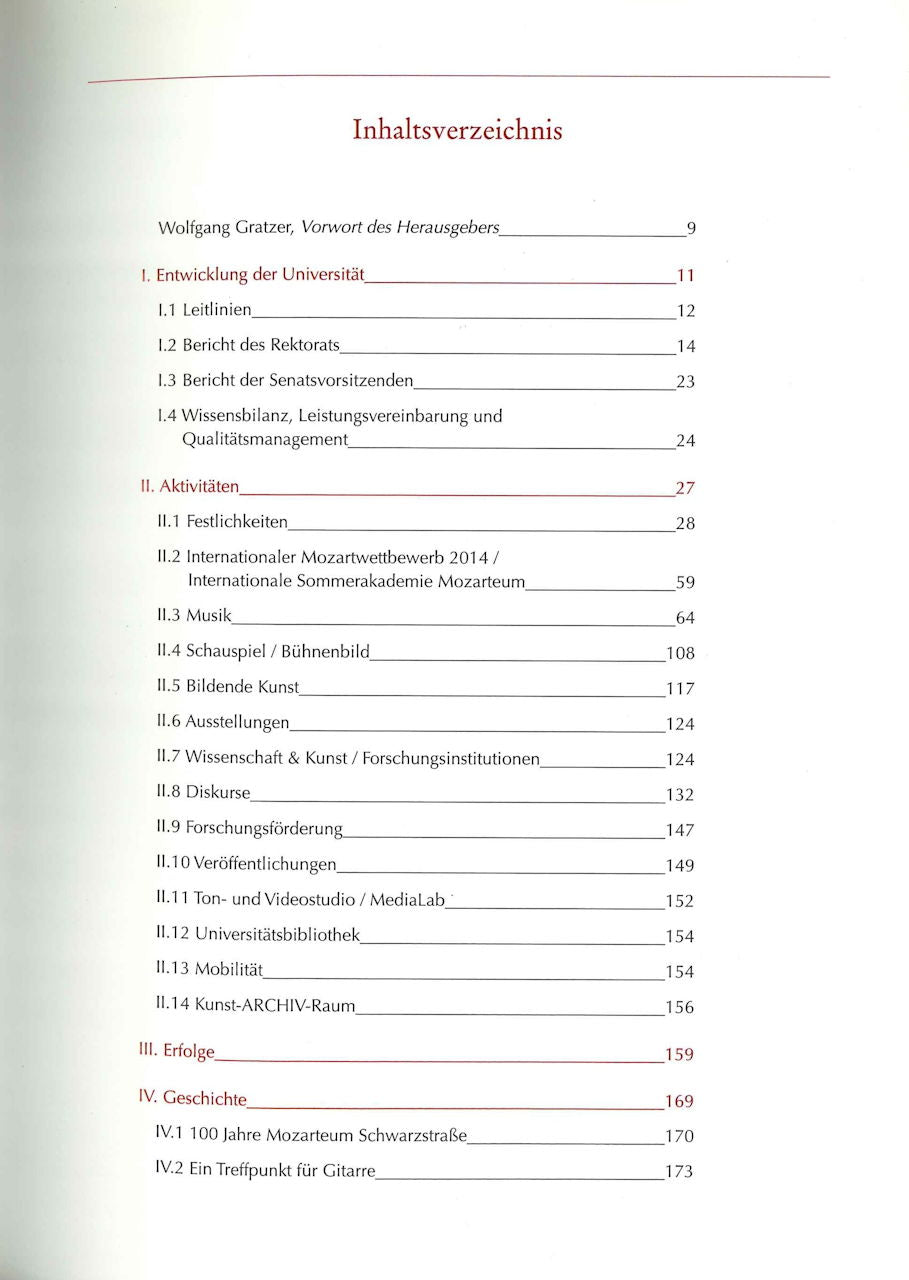 Gratzer, Almanach der Universitat Mozart (Hollitzer Wissenschaftsverlag)