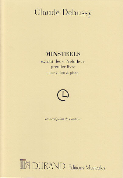 Debussy, Minstrels (Durand)