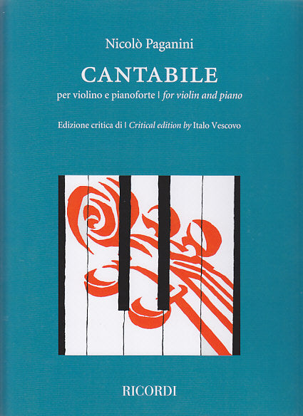 Paganini, Cantabile (Vescovo) (Ricordi)
