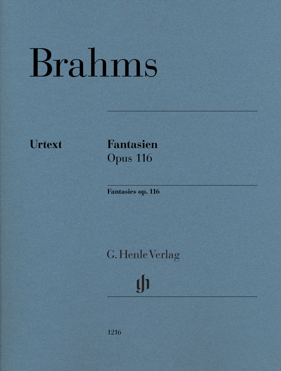 Brahms, Fantasien op. 116 (rev.) (Henle)