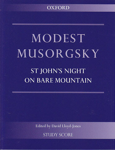 Mussorgsky, St John's Night on Bare Moun (Oxford University Press)