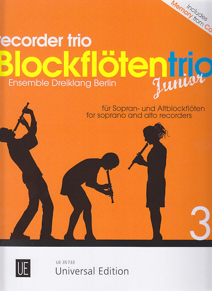 Blockflotentrio junior 3 (3Rec) (Universal)