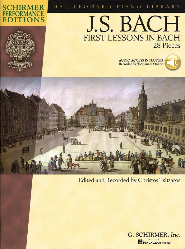 Bach, First Lessons in Bach: 28 Pieces (G.Schirmer)