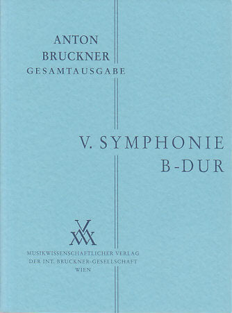 Bruckner, Symphonie Nr. 5 (Nowak/Cohrs) (Musikwissenschaftlicher Verlag)