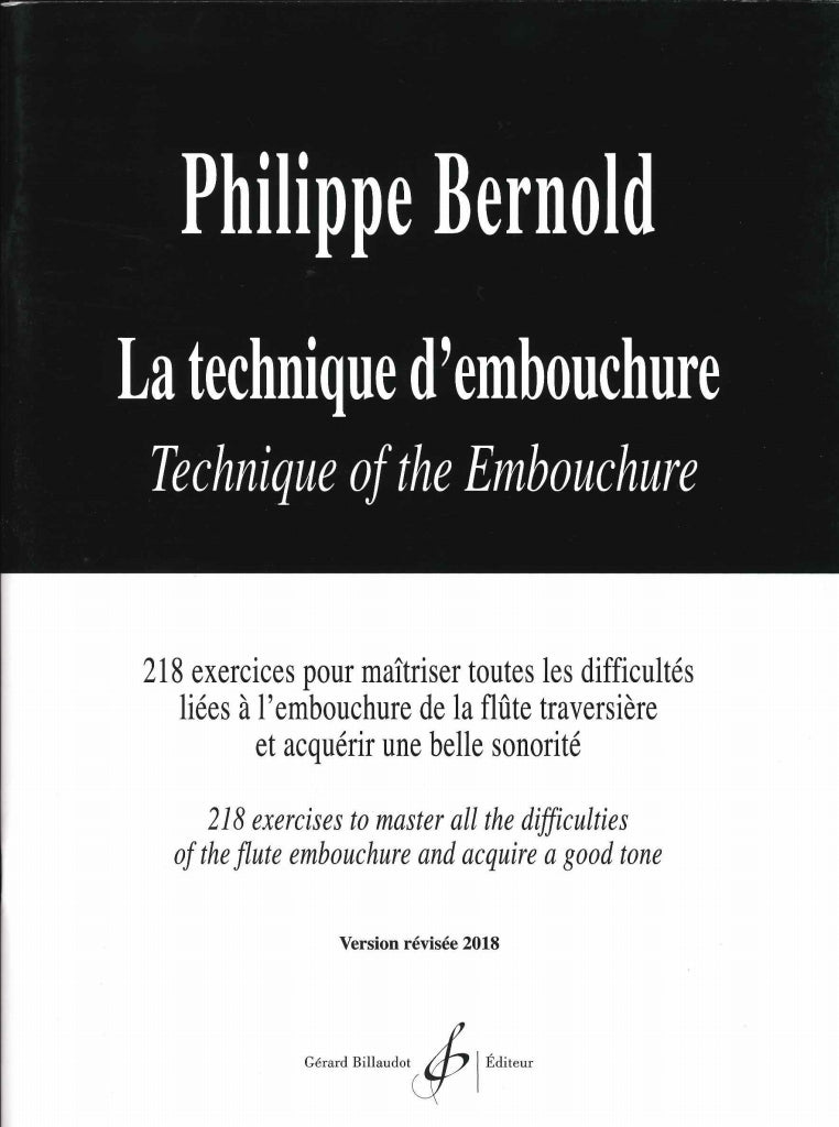 Bernold, Technique d'embouchure (rev.) (Billaudot)