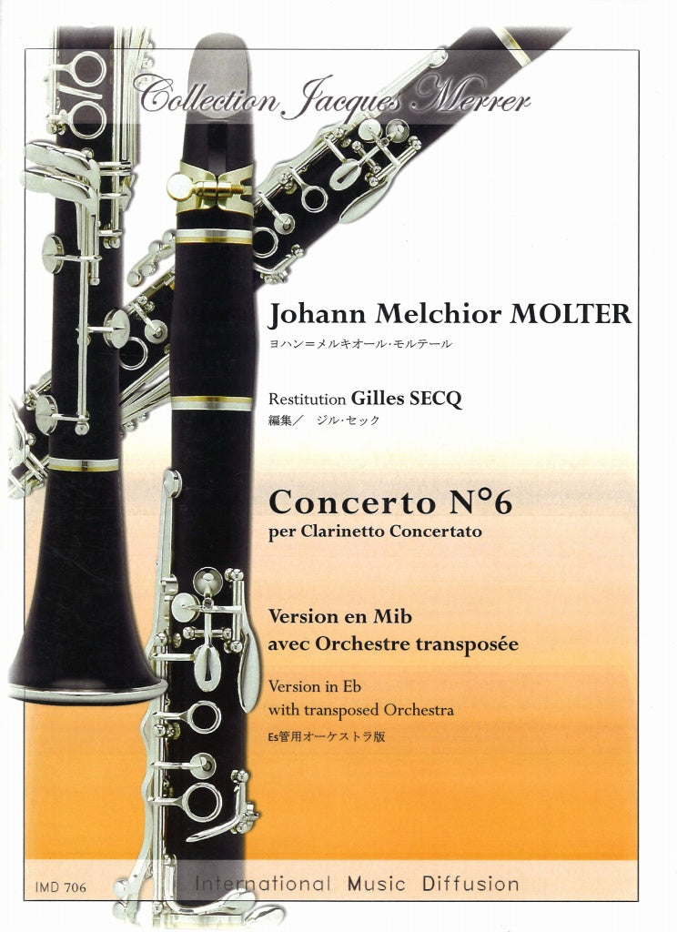 Molter, Concerto No. 6 (Eb Cl,Orch) (IMD (International Music Diffusion))