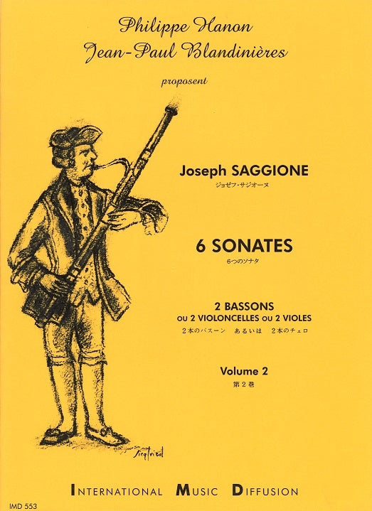 Saggione, 6 Sonates, Vol. 2 (IMD (International Music Diffusion))