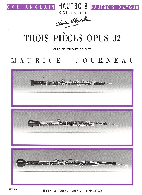 Journeau, 3 Pieces op. 32 (IMD (International Music Diffusion))