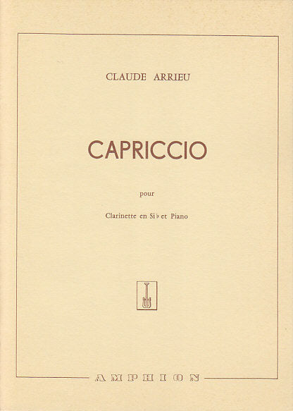 Arrieu, Capriccio (Amphion)