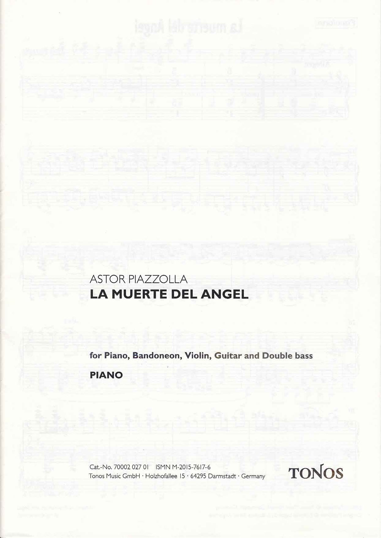 Piazzolla, La Muerte del Angel (Parts) (Tonos)