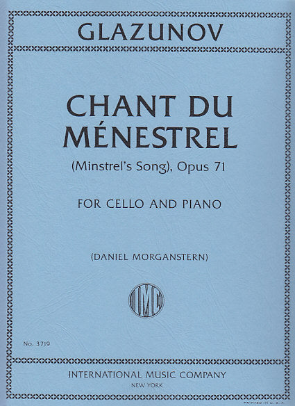 Glazunov, Chant du menestrel op. 71 (IMC)