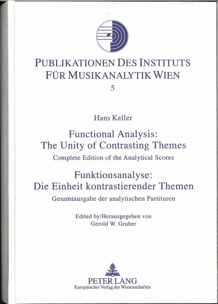 Keller, Functional Analysis, The Unity (Peter Lang)