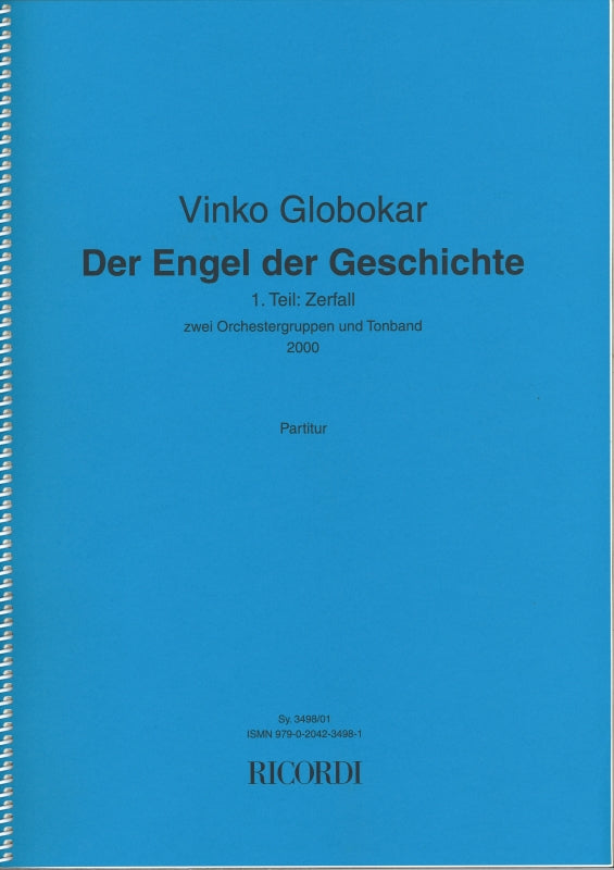 Globokar, Engel der Geschichte 1 (Ricordi)