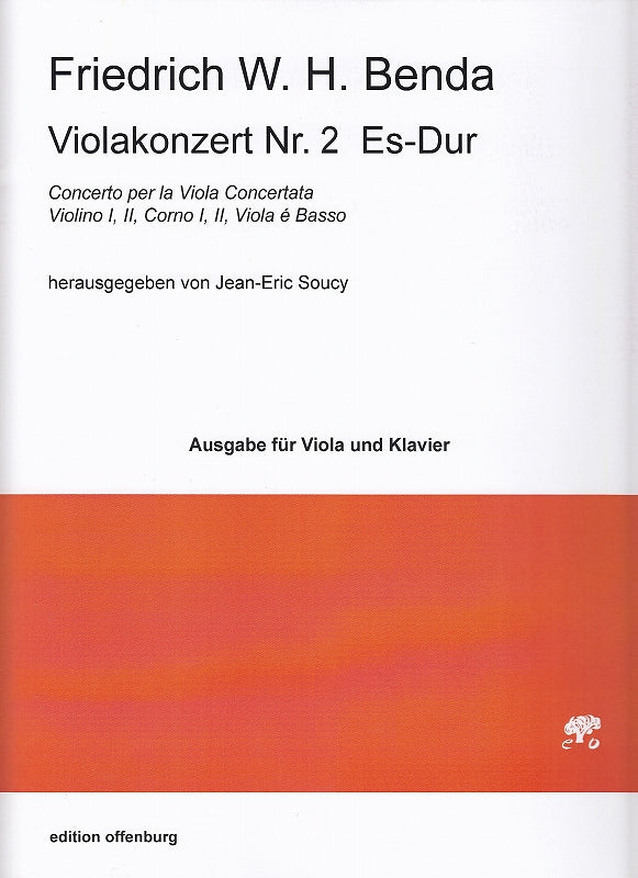 Benda,F.W.H., Concerto No. 2 in Eb (Offenburg, Edition)