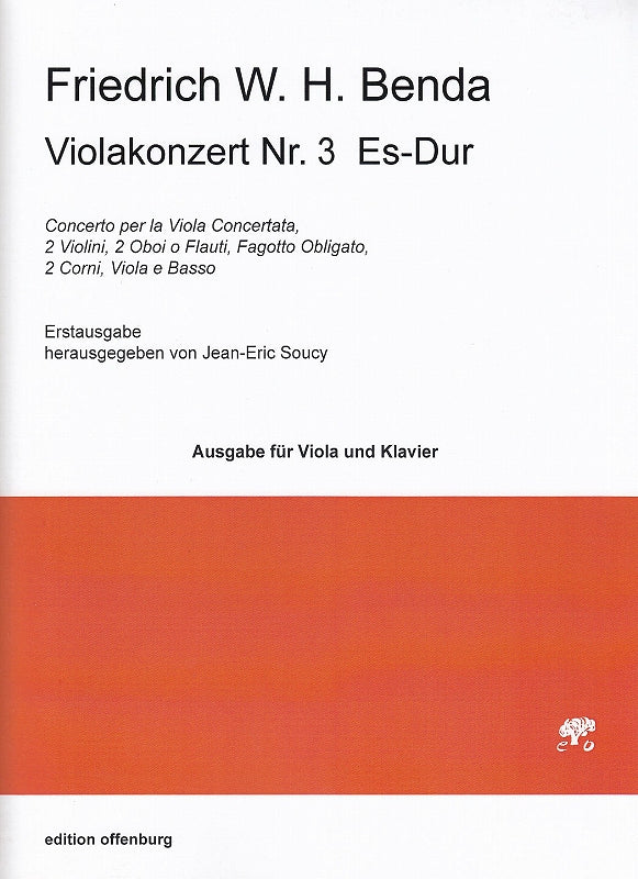 Benda,F.W.H., Concerto No. 3 in Eb (Offenburg, Edition)