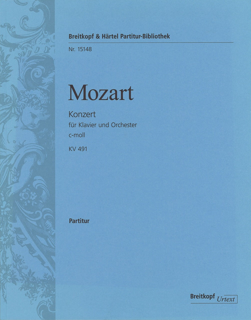 Mozart, Concerto for Piano KV 491 Score (Henle/Breitkopf)