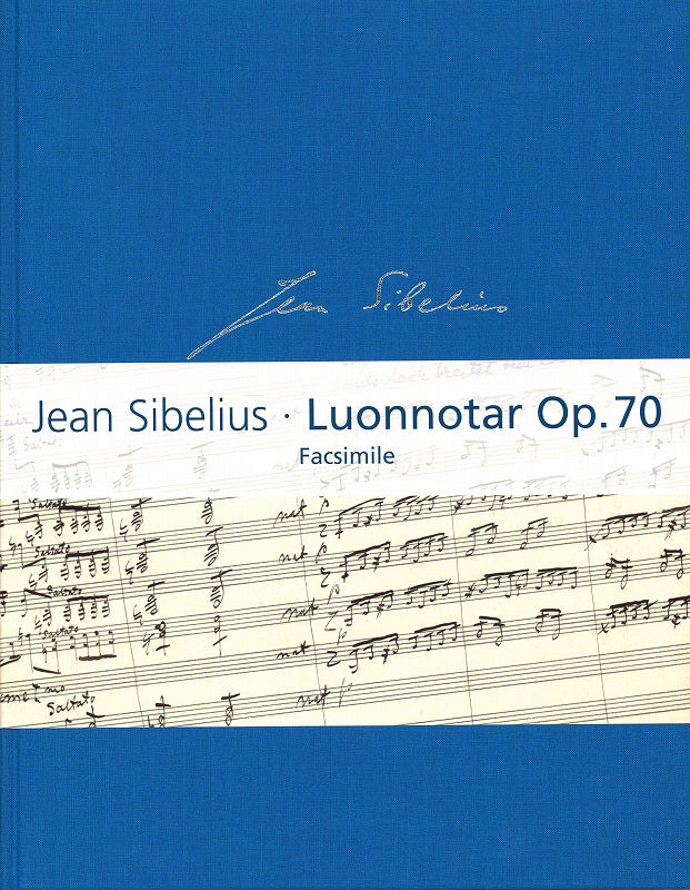 Sibelius, Luonnotar op. 70: Facsimile (Breitkopf)