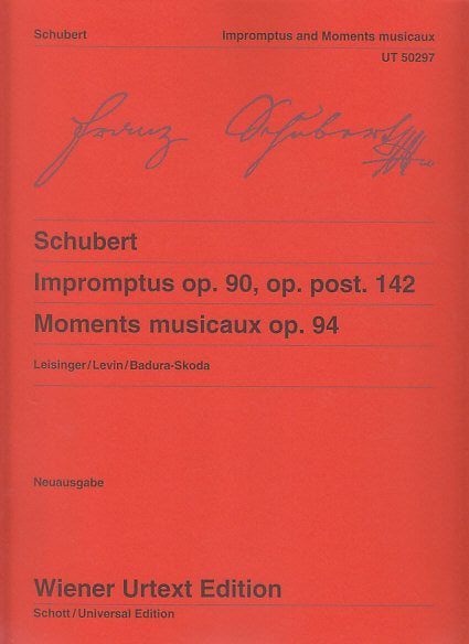 Schubert, Impromptus; Moments musicaux (Wiener Urtext Edition)