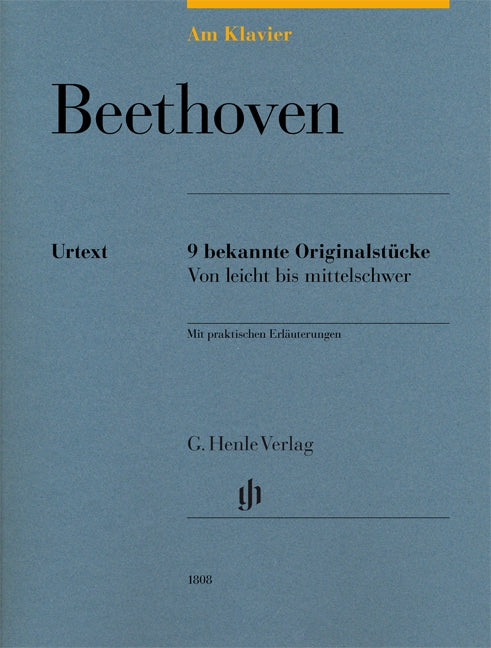 Beethoven, Bekannte Originalstucke (Henle)
