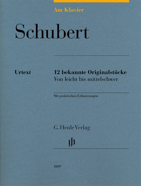 Schubert, Bekannte Originalstucke (Henle)