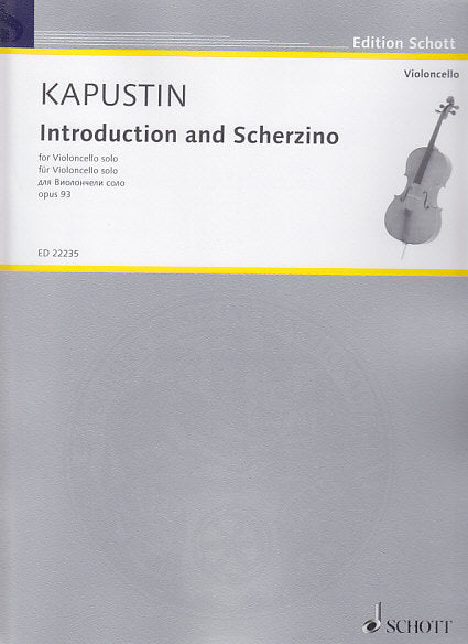 Kapustin, Introduction and Scherzino (Schott)