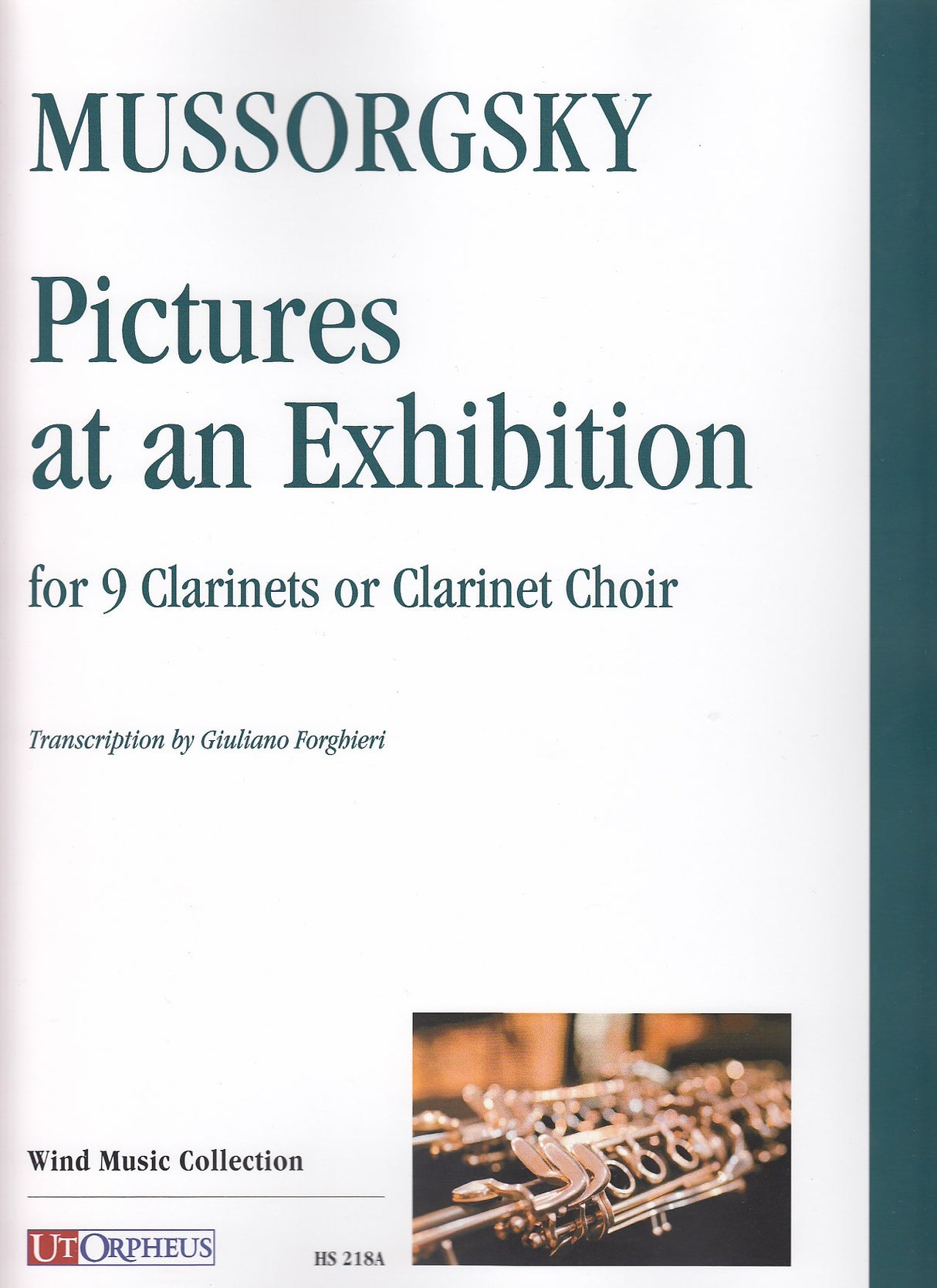Mussorgsky, Pictures at an Exhib. Score (Ut Orpheus)