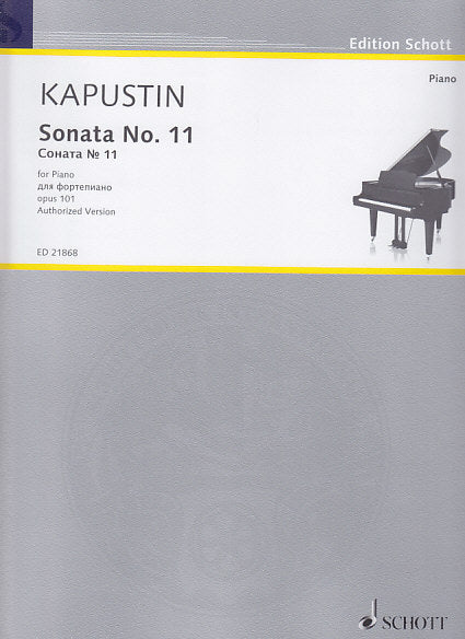 Kapustin, Sonata No. 11 op. 101 (Schott)